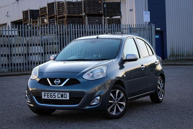 Begagnad Nissan Micra N-TEC 2015 Grå Halvkombi