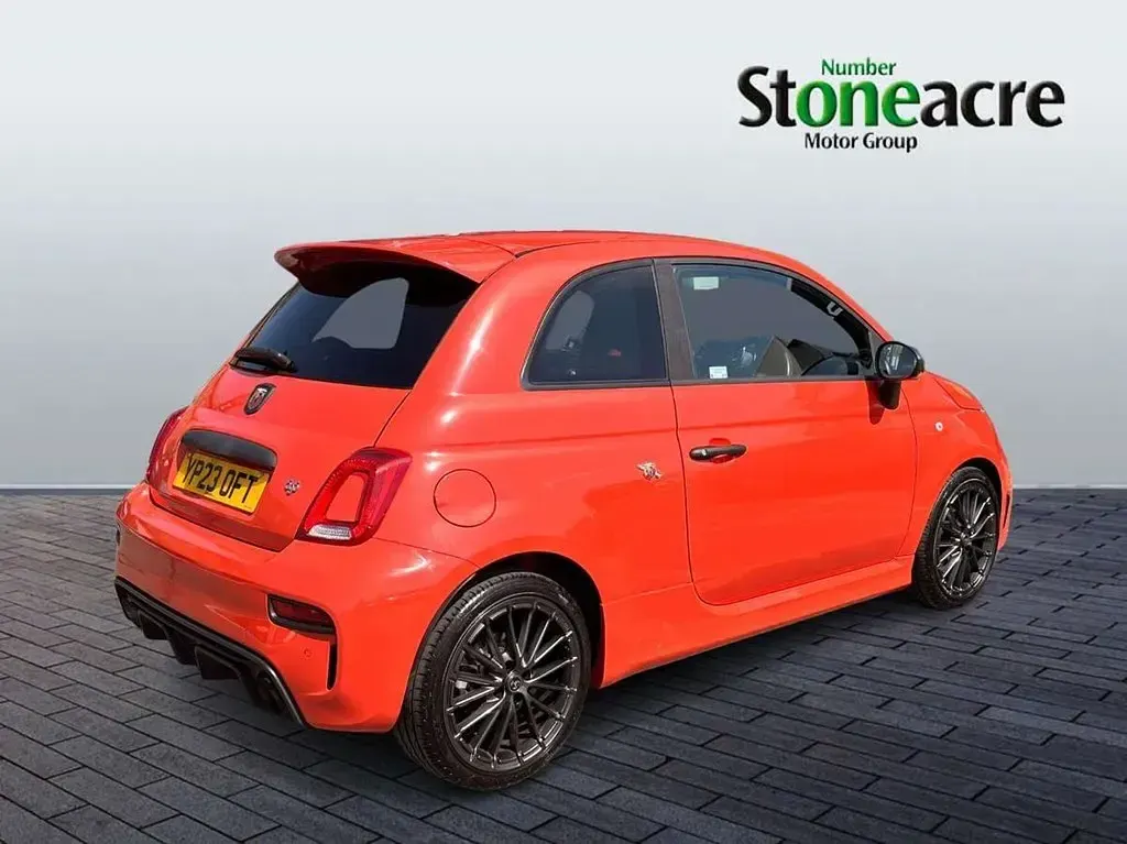 Used Abarth 595 165 HP (121 kW) 2023 Orange Hatchback