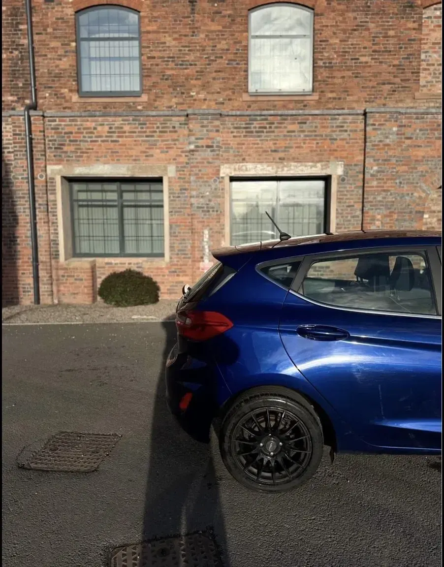 Usado Ford Fiesta Zetec 2017 Azul Citadino