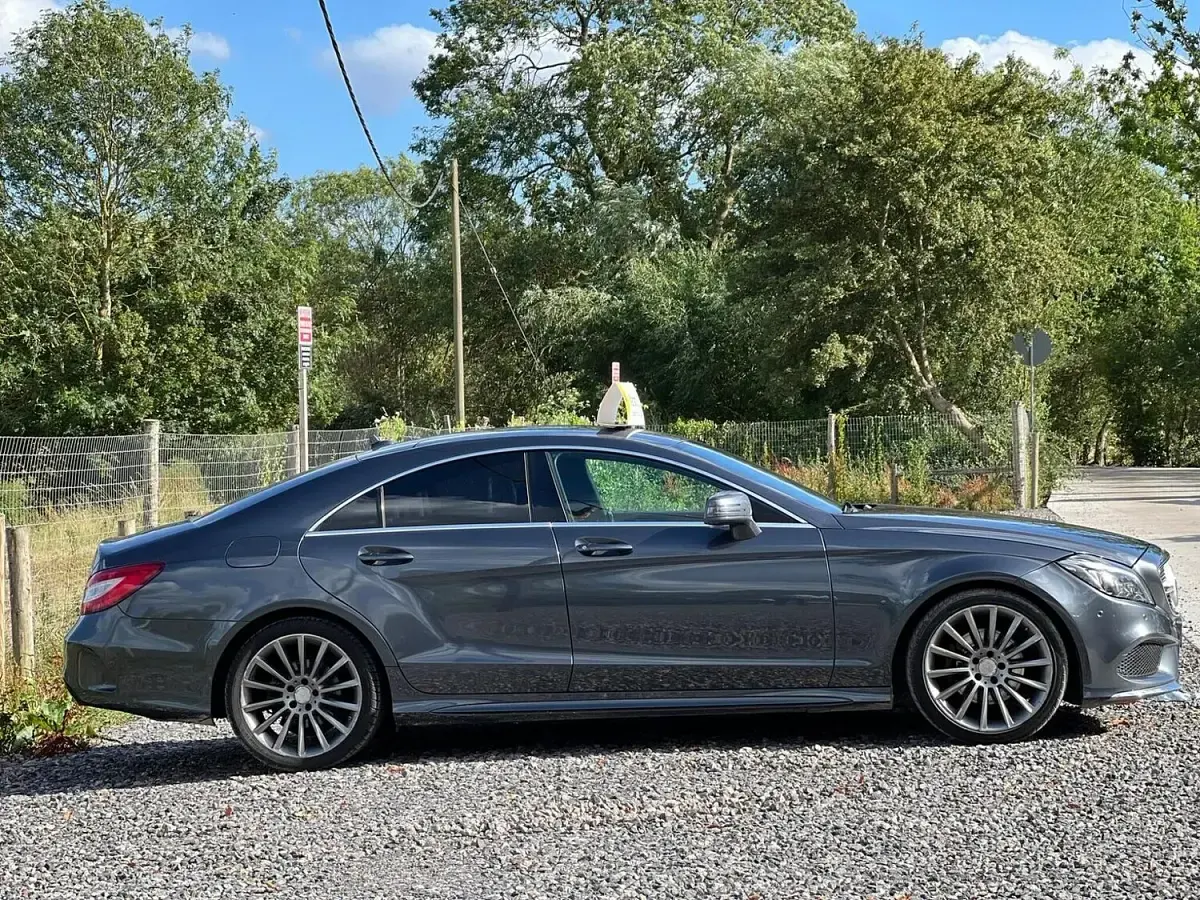 Used Mercedes CLS220 AMG line 177 HP (130 kW) 2016 Grey Coupe