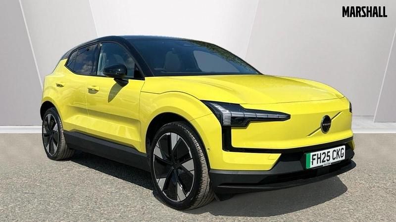 Yellow New 2025 Volvo EX30 Ultra SUV | £31,940 (Good price) - Image 1/4