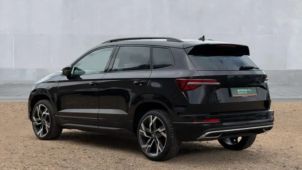 Used Skoda Karoq SportLine 150 HP (110 kW) 2025 Black magic pearlescent SUV