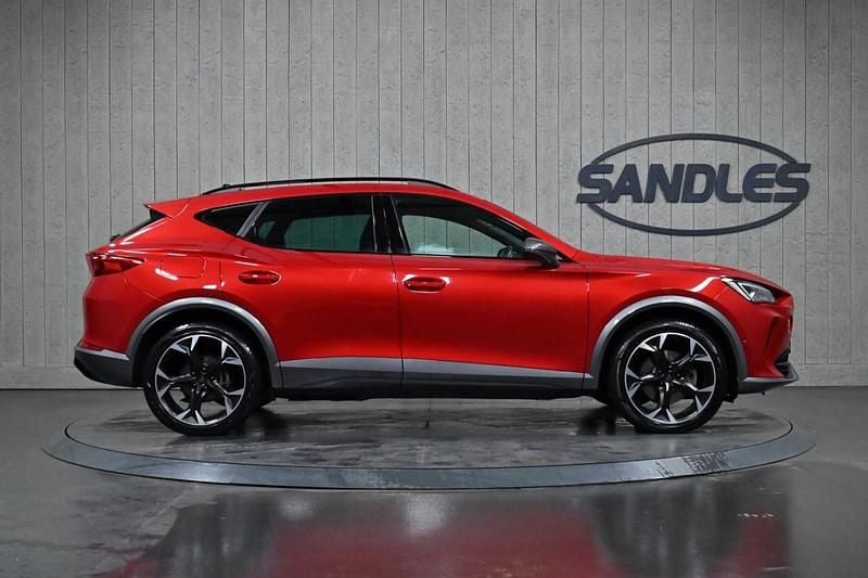 Used Cupra Formentor 204 HP (150 kW) 2021 Red SUV