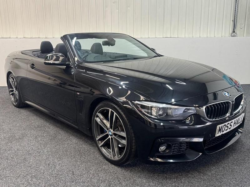 Black Used 2018 BMW 420 M Sport Cabriolet | £15,980 (Fair price) - Image 1/4