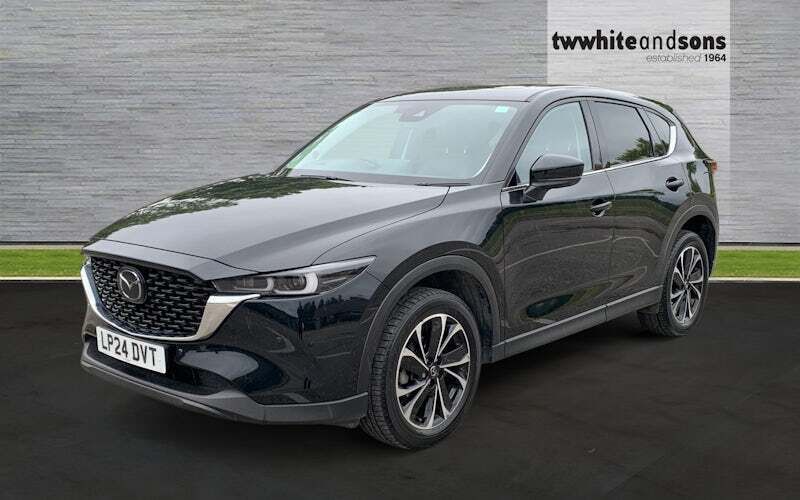 Black Used 2023 Mazda CX-5 Exclusive-Line SUV | £26,450 (A bit pricey) - Image 1/4