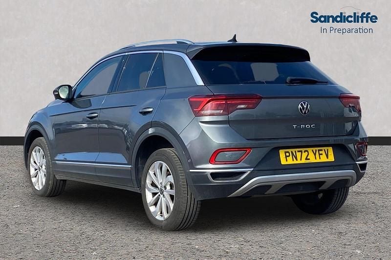 Used VW T-Roc Style 110 HP (80 kW) 2022 Grey SUV