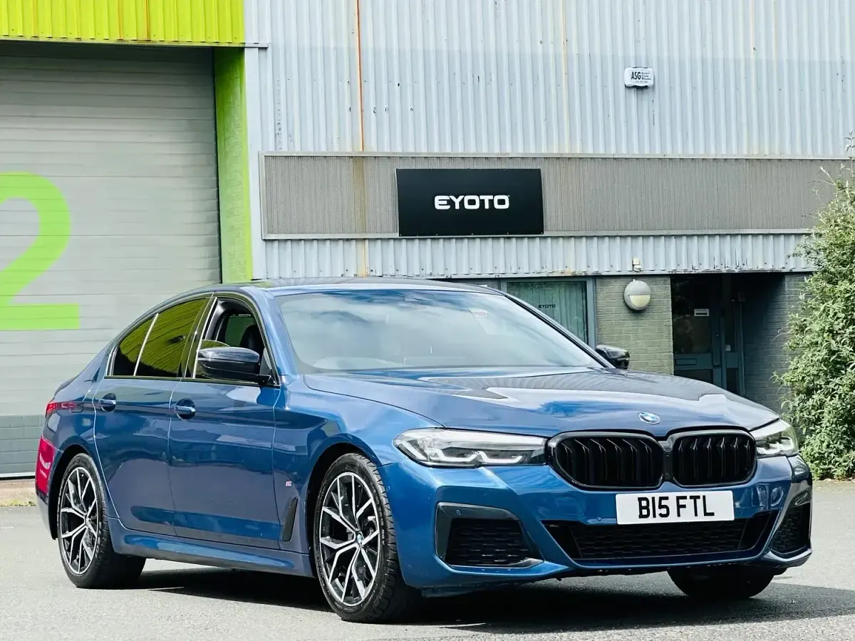 Used BMW 520 M Sport 2021 Blue Sedan