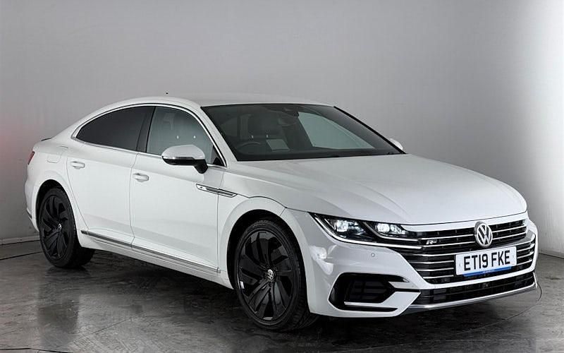 White Used 2019 VW Arteon R-line Hatchback | £16,700 (Fair price) - Image 1/3