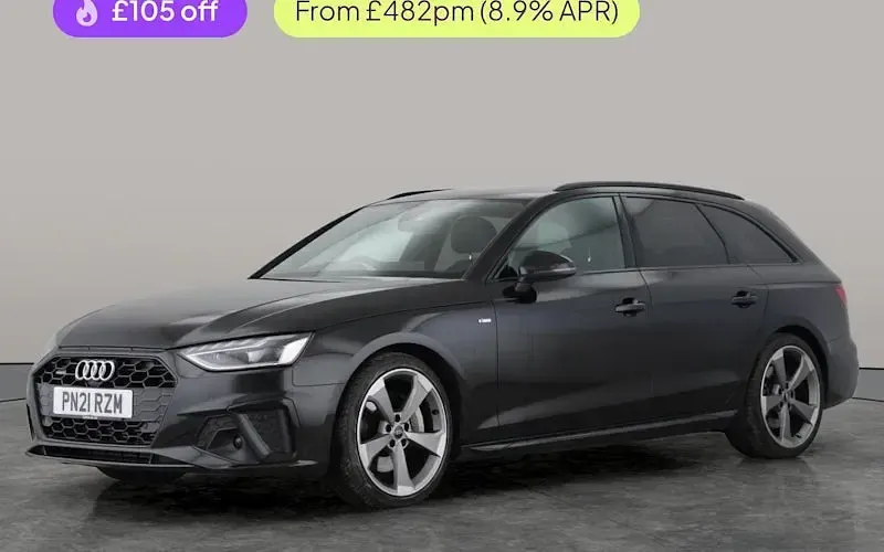 Used Audi A4 Black Edition 265 HP (194 kW) 2021 Estate