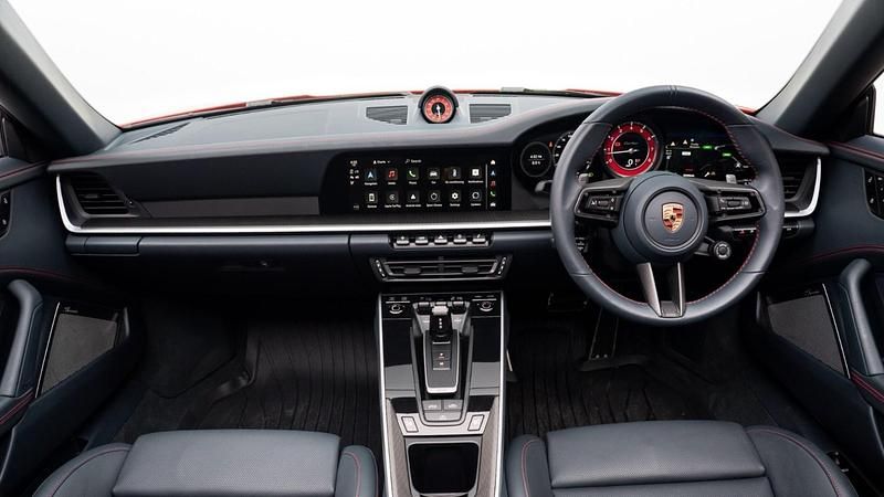 Used Porsche 911 550 HP (404 kW) 2024 Red Cabriolet