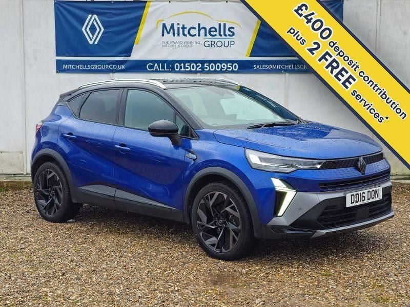 Used Renault Captur Esprit Alpine 143 HP (105 kW) 2024 Iron blue with black roof  SUV