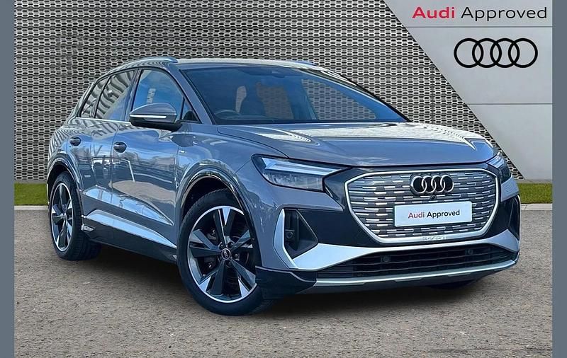 Used Audi Q4 e-tron S-Line 150 kW (204 HP) 2022 Grey SUV