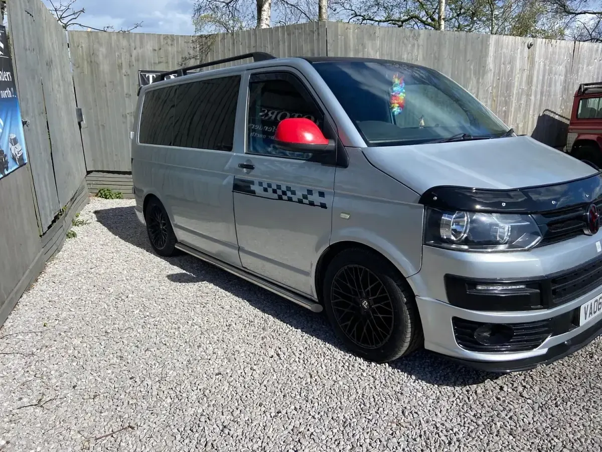 Used VW T5 130 HP (95 kW) 2006 Silver Van