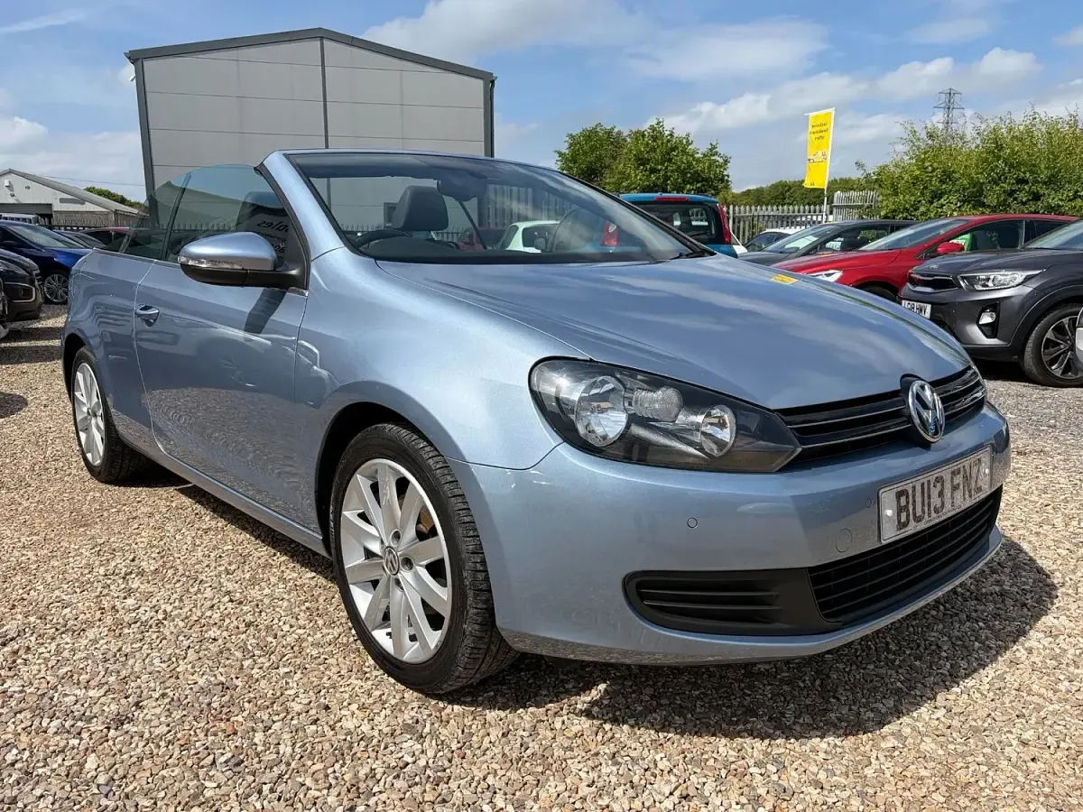 Used VW Golf Cabriolet SE 2013 Blue Cabriolet