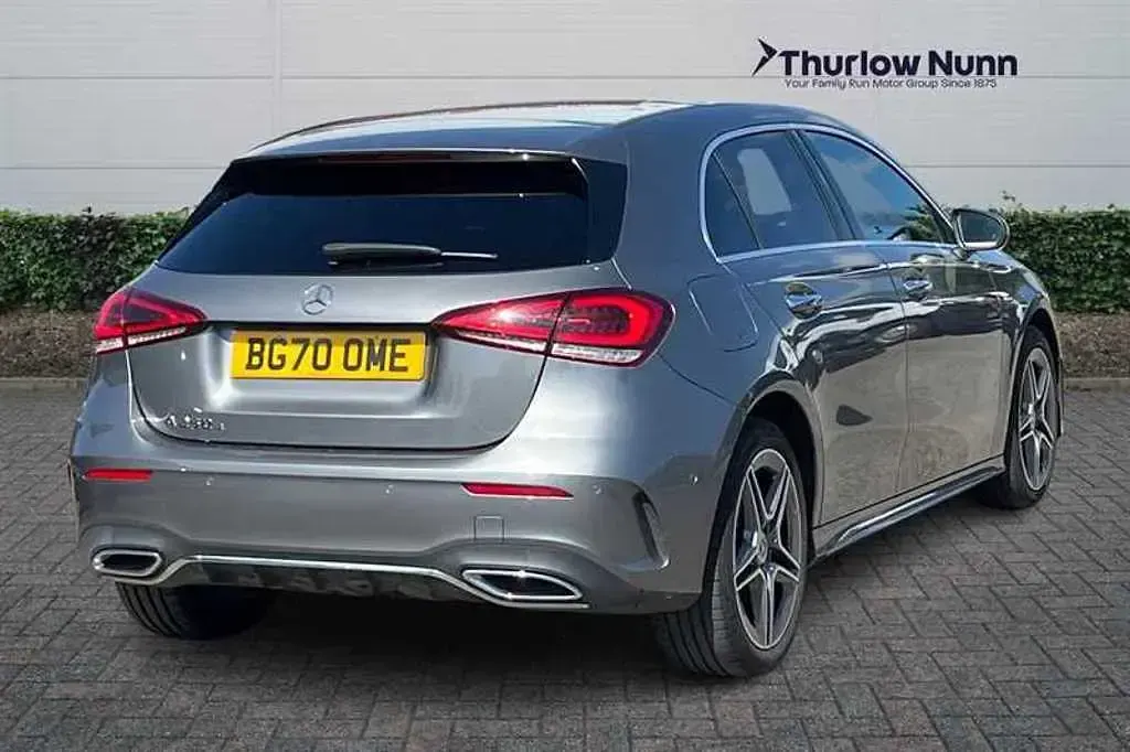 Used Mercedes A250 AMG line 218 HP (160 kW) 2020 Grey Hatchback