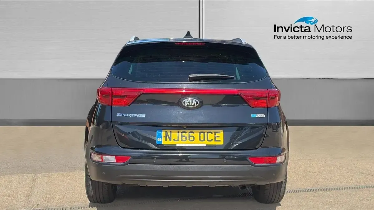 Used Kia Sportage 114 HP (83 kW) 2016 Phantom black SUV