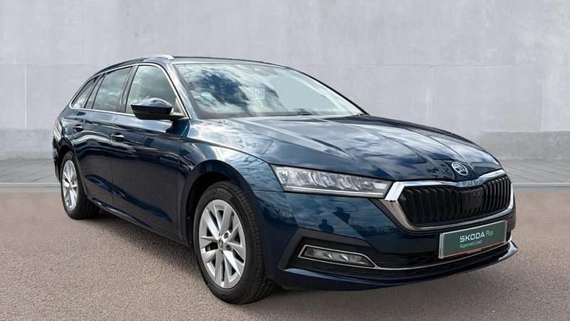 Used Skoda Octavia SE L 150 HP (110 kW) 2023 Petrol blue