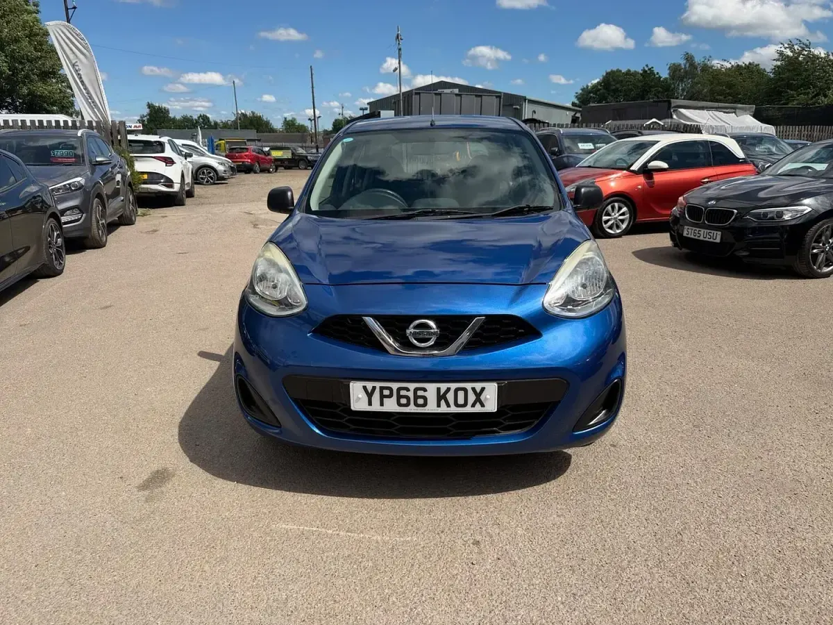 Used Nissan Micra 2016 Blue Hatchback