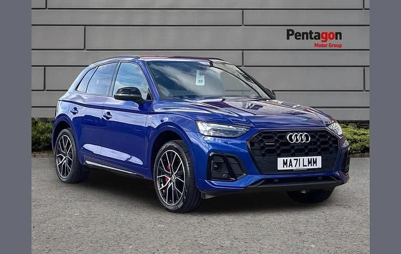 Used Audi Q5 Comfort 295 HP (216 kW) 2021 Blue SUV