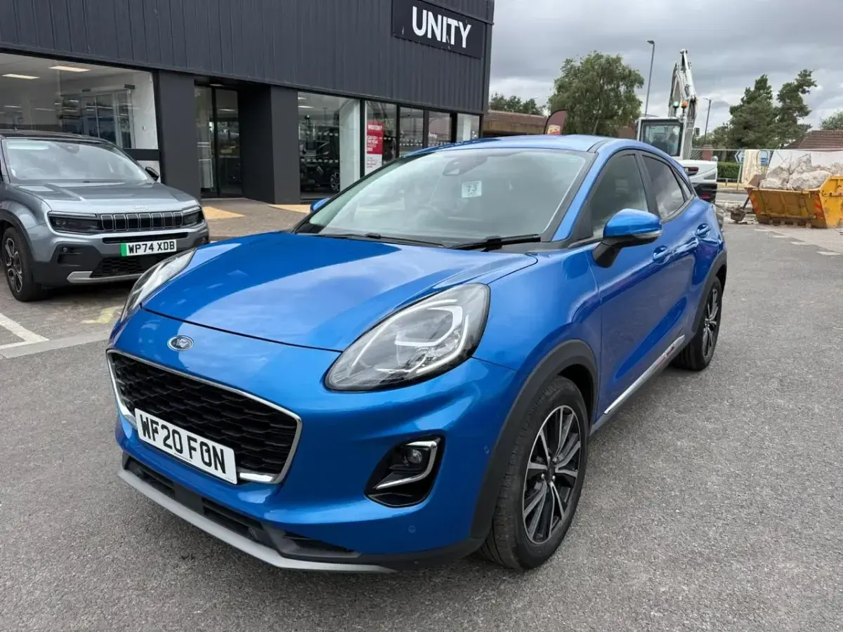 Used Ford Puma 123 HP (90 kW) 2020 Blue SUV