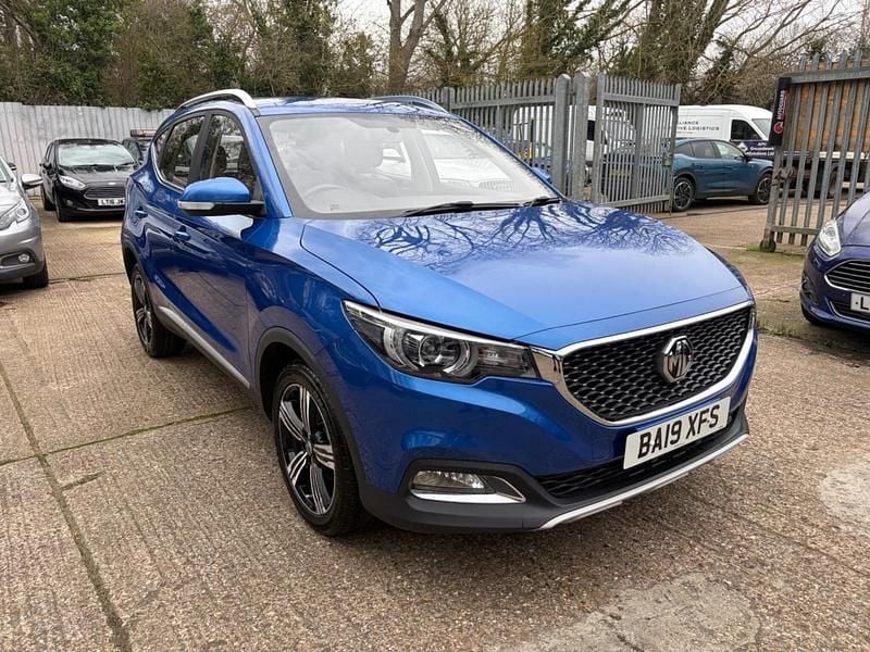 Used MG ZS Exclusive 106 HP (77 kW) 2019 Blue SUV