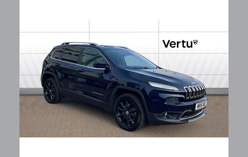 Blue Used 2016 Jeep Cherokee Limited SUV | £9,160 (Fair price) - Image 1/4