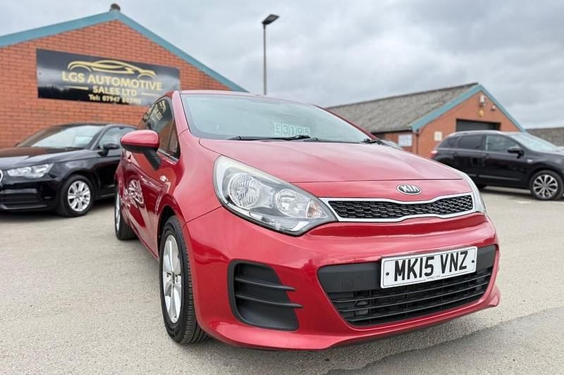 Red Used 2015 Kia Rio 2 Hatchback | £3,195 (Super price) - Image 1/1