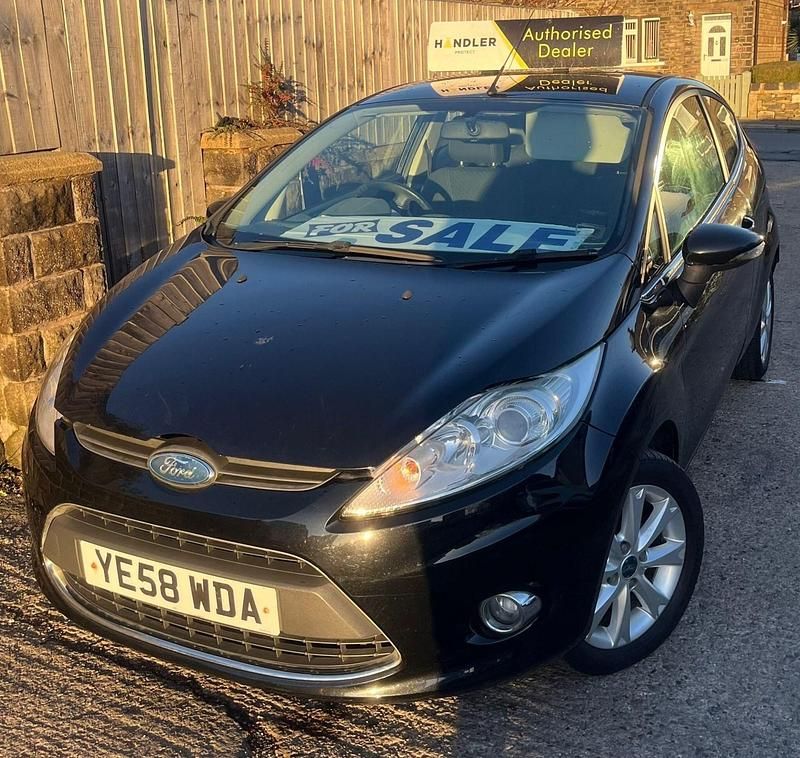 Used Ford Fiesta Zetec 2008 Black Hatchback