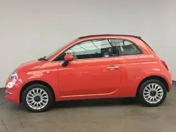 Used Fiat 500C Lounge 69 HP (50 kW) 2019 Pink Cabriolet