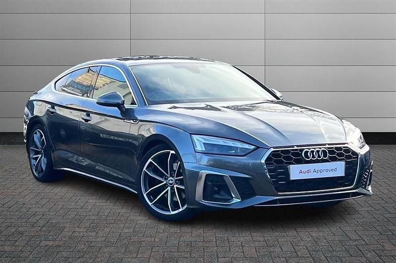 Used Audi A5 Comfort 150 HP (110 kW) 2023 Daytona grey Coupe
