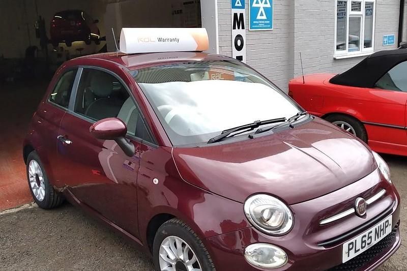 Red Used 2016 Fiat 500 Pop Star Hatchback | £5,495 (A bit pricey) - Image 1/1