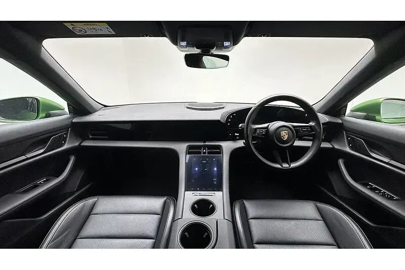 Used Porsche Taycan Performance Package 350 kW (476 HP) 2023 Green Sedan