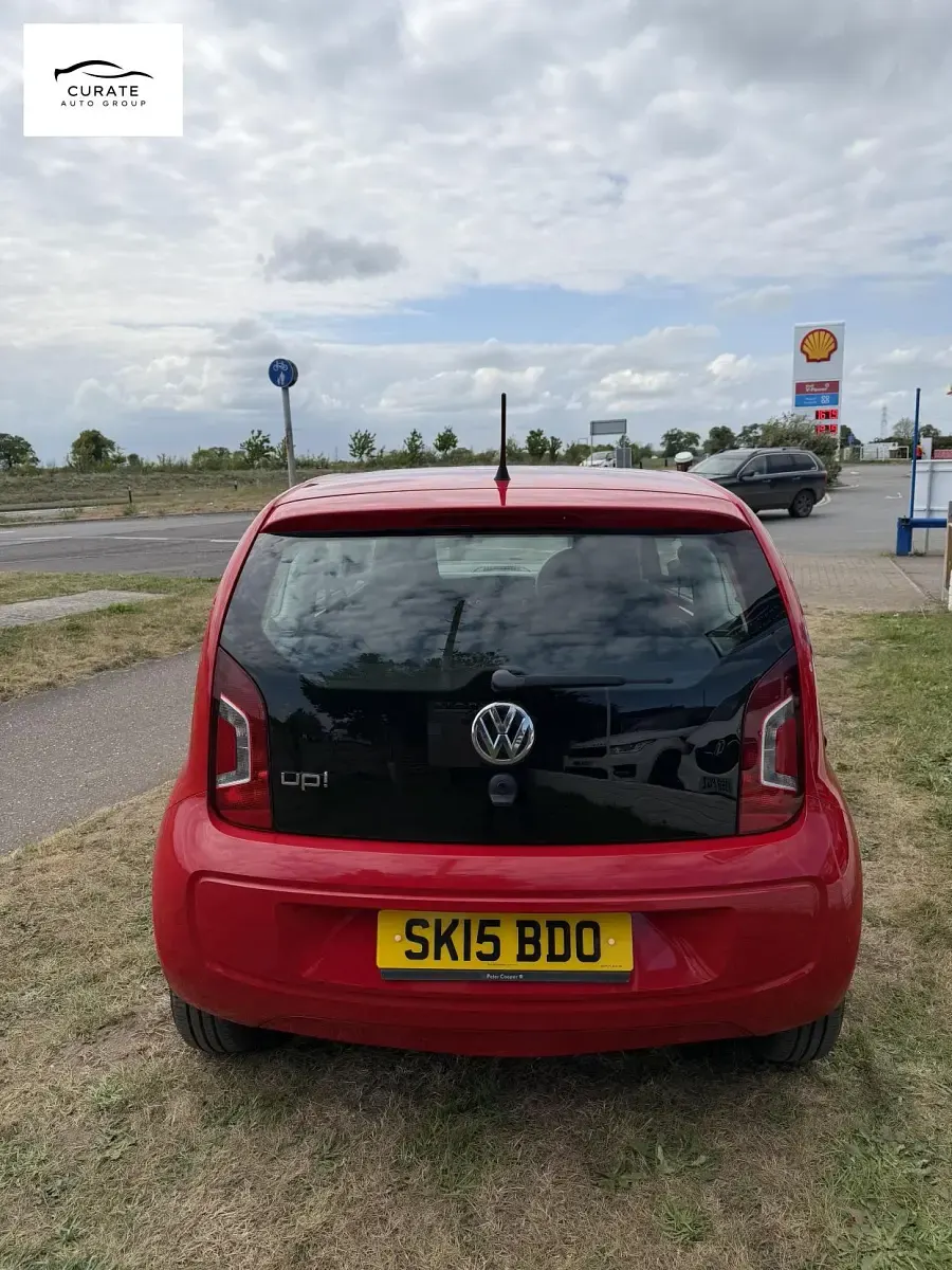 Used VW up! move up! 60 HP (44 kW) 2015 Red Hatchback