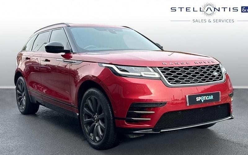 Red Used 2020 Land Rover Range Rover Velar SE Dynamic SUV | £26,958 (Fair price) - Image 1/4