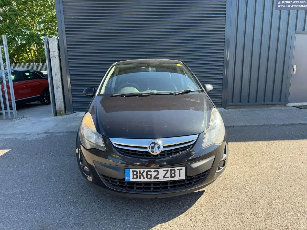 Used Vauxhall Corsa 2012 Black Hatchback