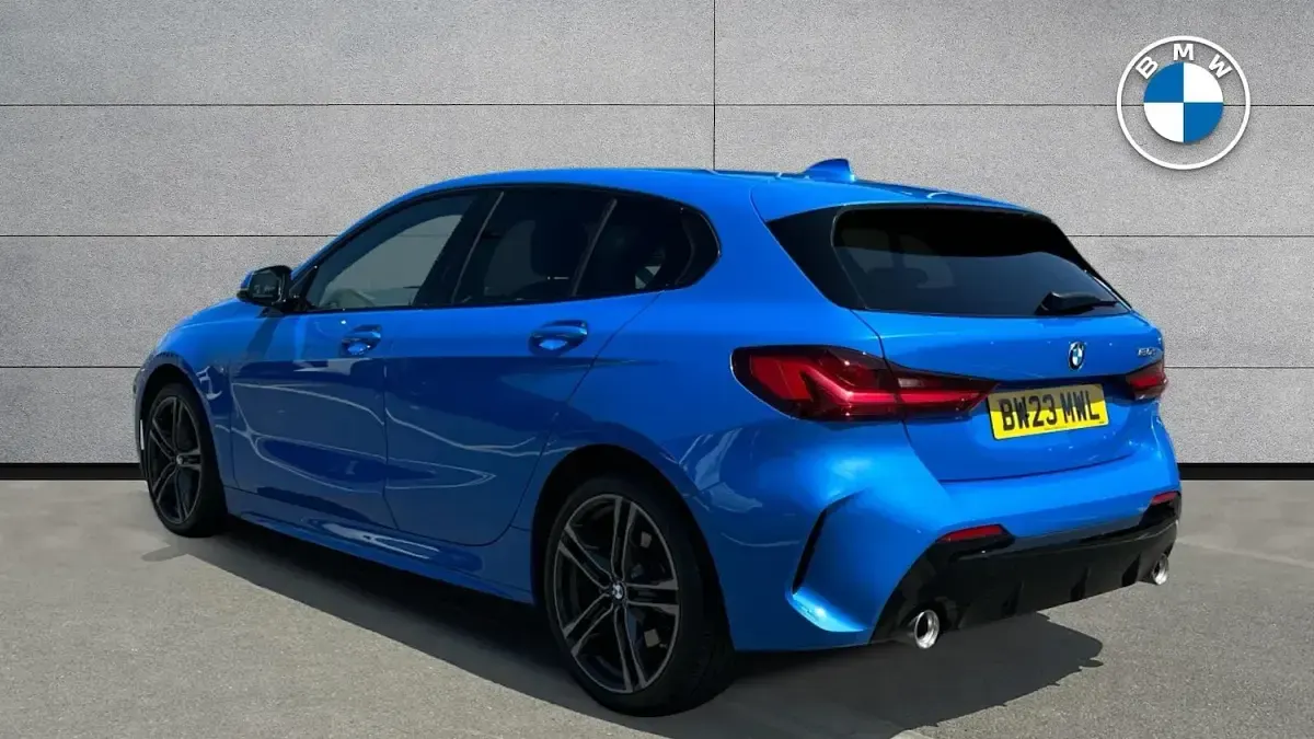 Used BMW 120 M Sport 187 HP (137 kW) 2023 Blue Hatchback