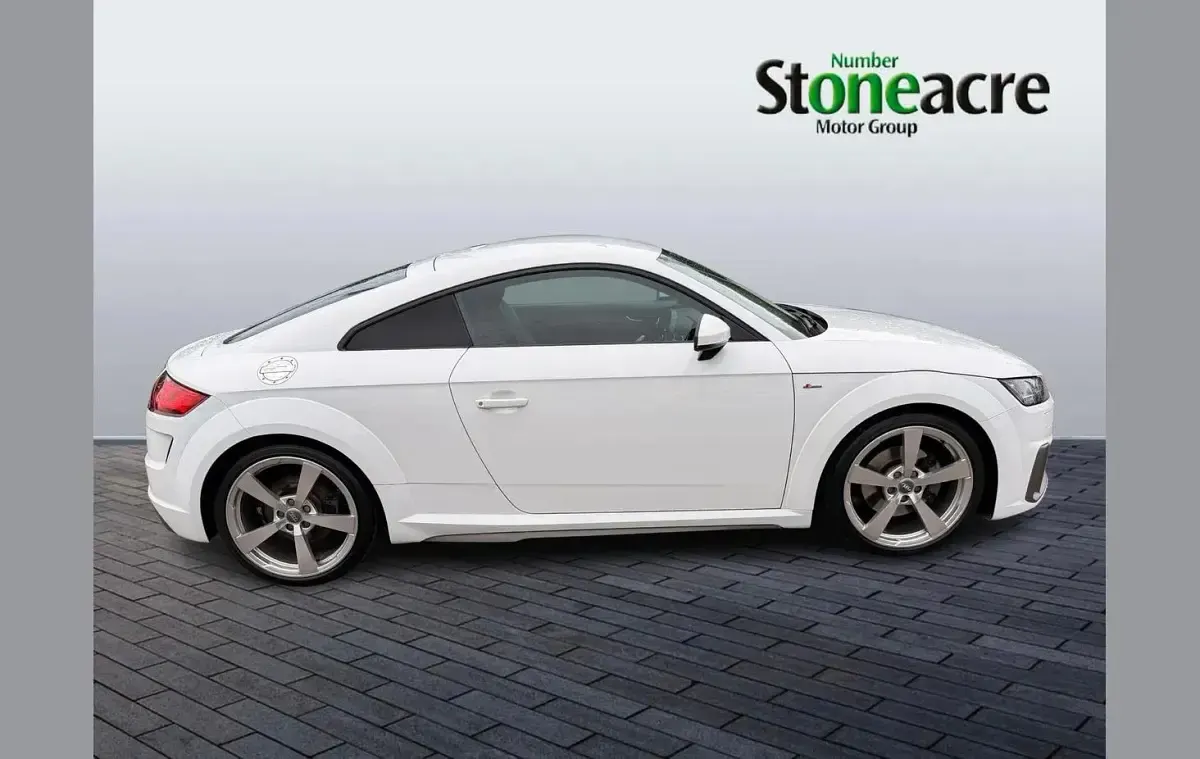 Used Audi TT S-Line 197 HP (144 kW) 2019 White Coupe