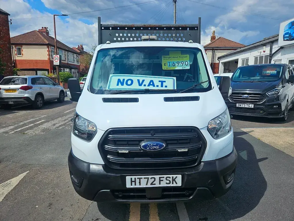 Used Ford Transit 130 HP (95 kW) 2023 White Van
