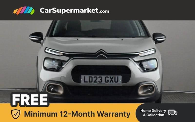 Used Citroën C3 PureTech 83 HP (61 kW) 2023 Beige Hatchback