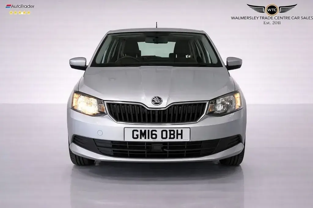 Used Skoda Fabia SE 90 HP (66 kW) 2016 Silver Hatchback