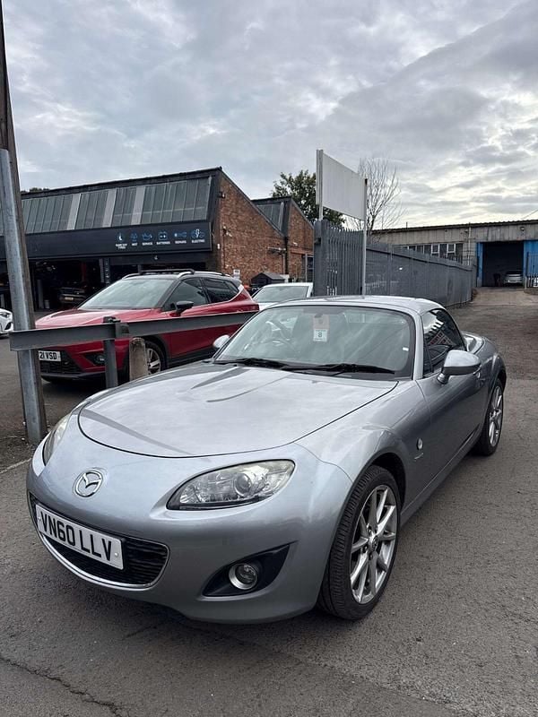 Silver Used 2010 Mazda MX5 Cabriolet | £7,490 (Fair price) - Image 1/3
