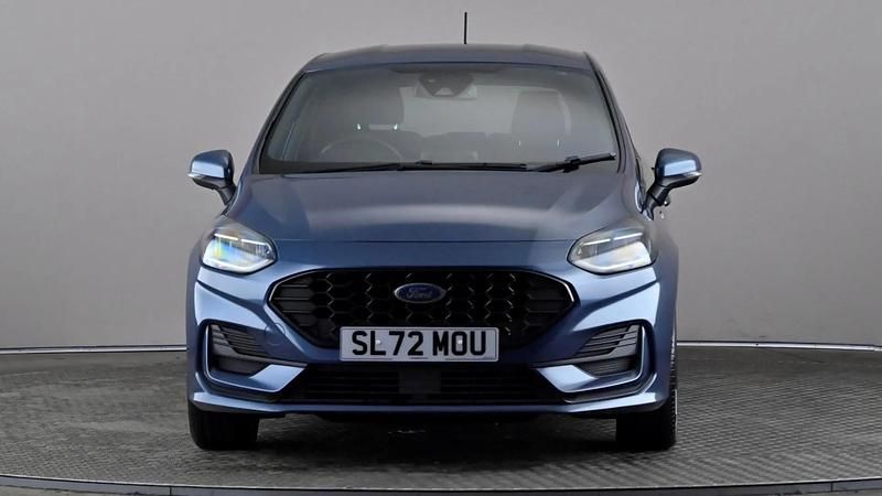 Used Ford Fiesta ST-Line 100 HP (73 kW) 2022 Blue Hatchback