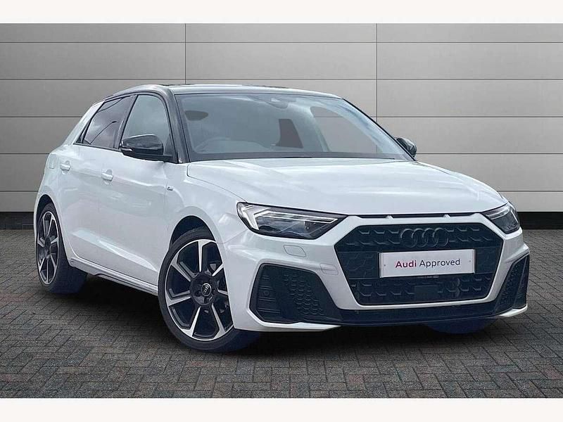 Glacier white Used 2025 Audi A1 Black Edition Hatchback | £28,495 (Expensive) - Image 1/4