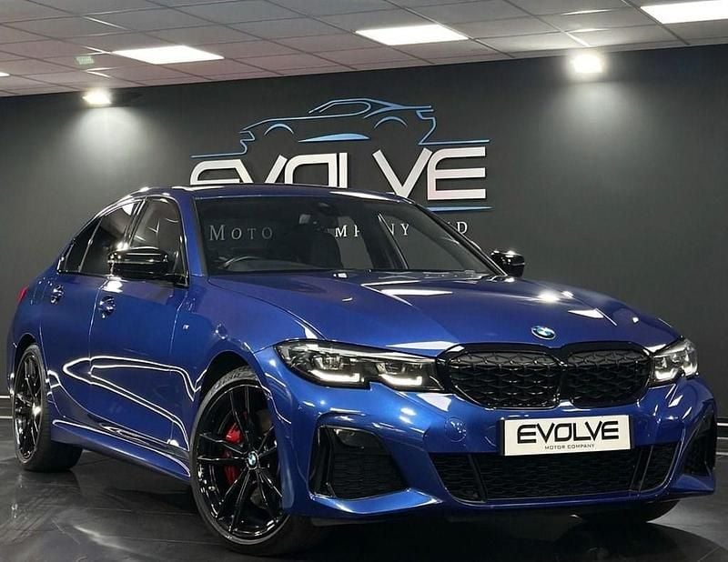 Blue Used 2021 BMW M340 Performance Sedan | £31,995 (Good price) - Image 1/4