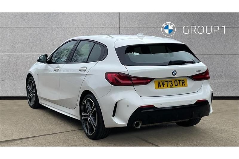 Used BMW 118 M Sport 136 HP (100 kW) 2023 White Hatchback
