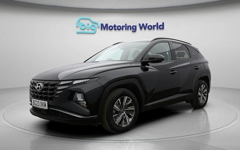 Usado Hyundai Tucson SE 150 HP (110 kW) 2023 Preto SUV