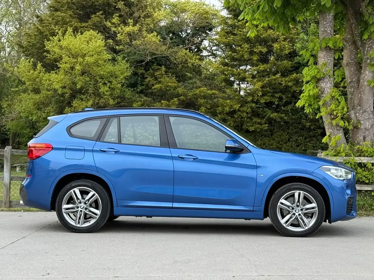 Used BMW X1 M Sport 187 HP (137 kW) 2018 Blue SUV
