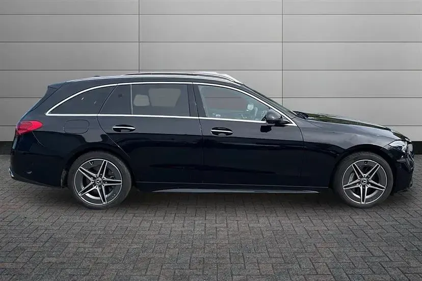 Used Mercedes C300e AMG Line Premium Plus 313 HP (230 kW) 2024 Black Estate