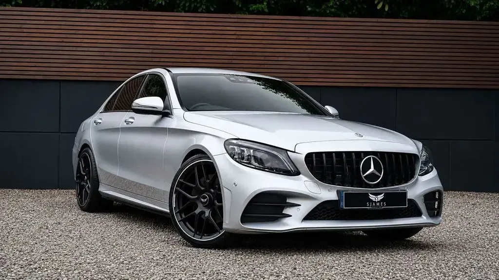 Used Mercedes C220 AMG Line Premium 2020 Silver Sedan