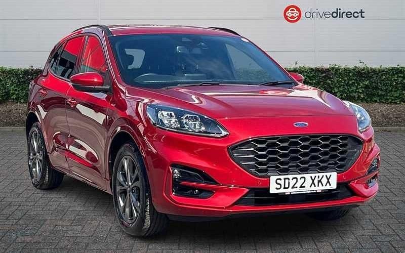 Red Used 2022 Ford Kuga ST-Line SUV | £19,299 (Good price) - Image 1/4
